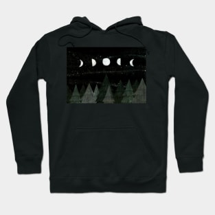 Moon phases Hoodie